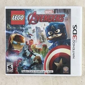 Lego Marvel Avengers Nintendo 3DS Game Complete Superhero Superheroes Hulk